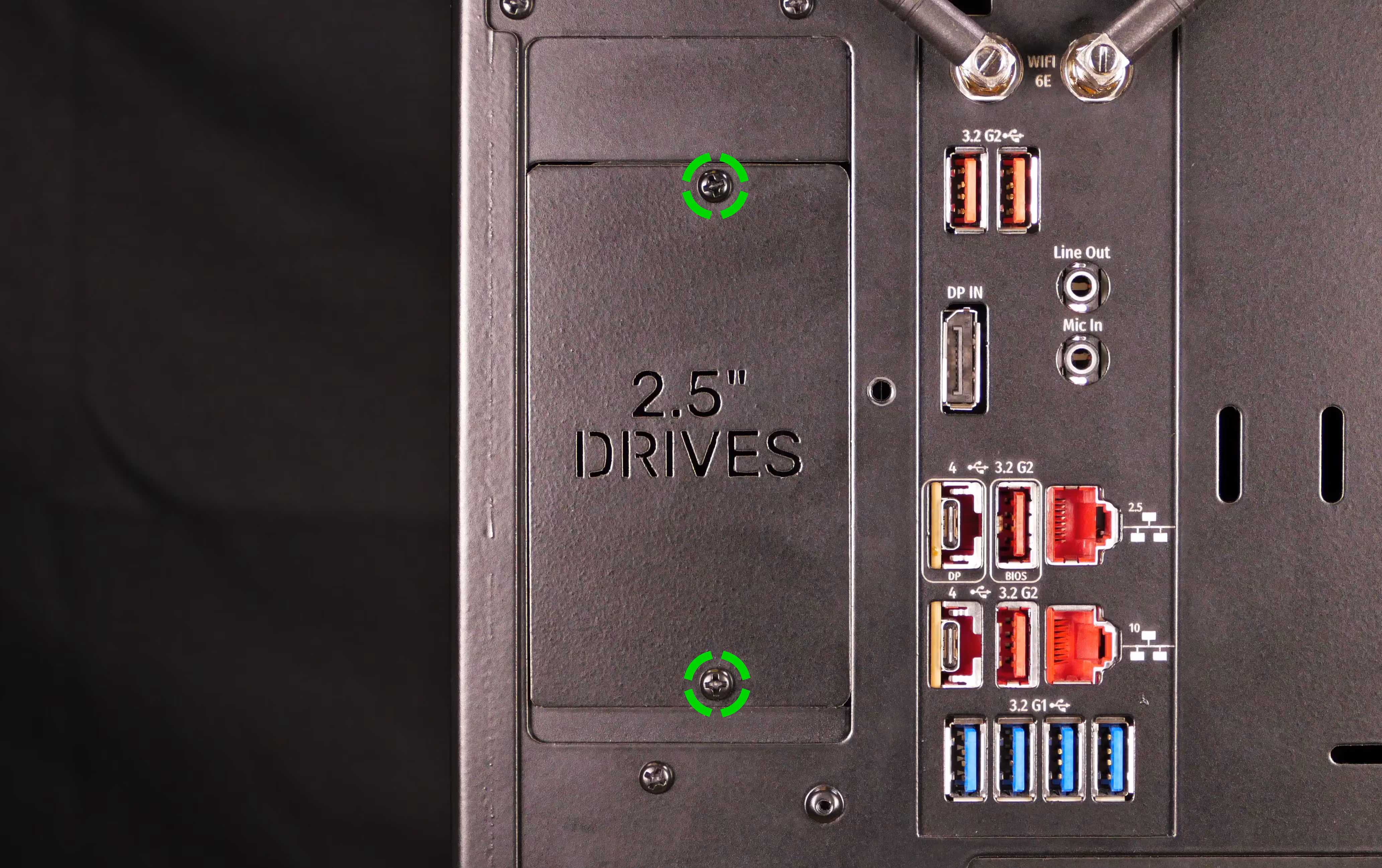 2.5" drive cover