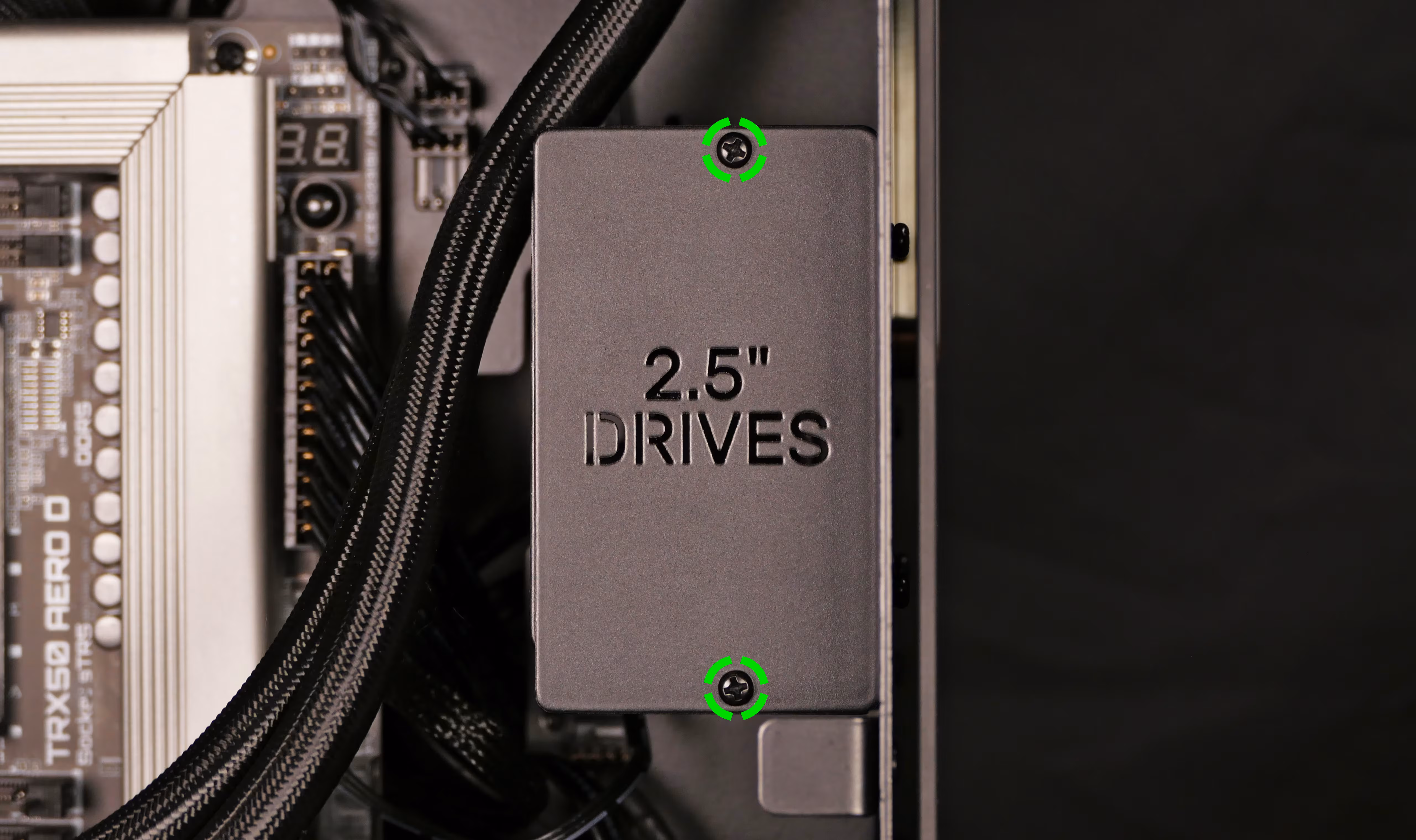 2.5" drive cover