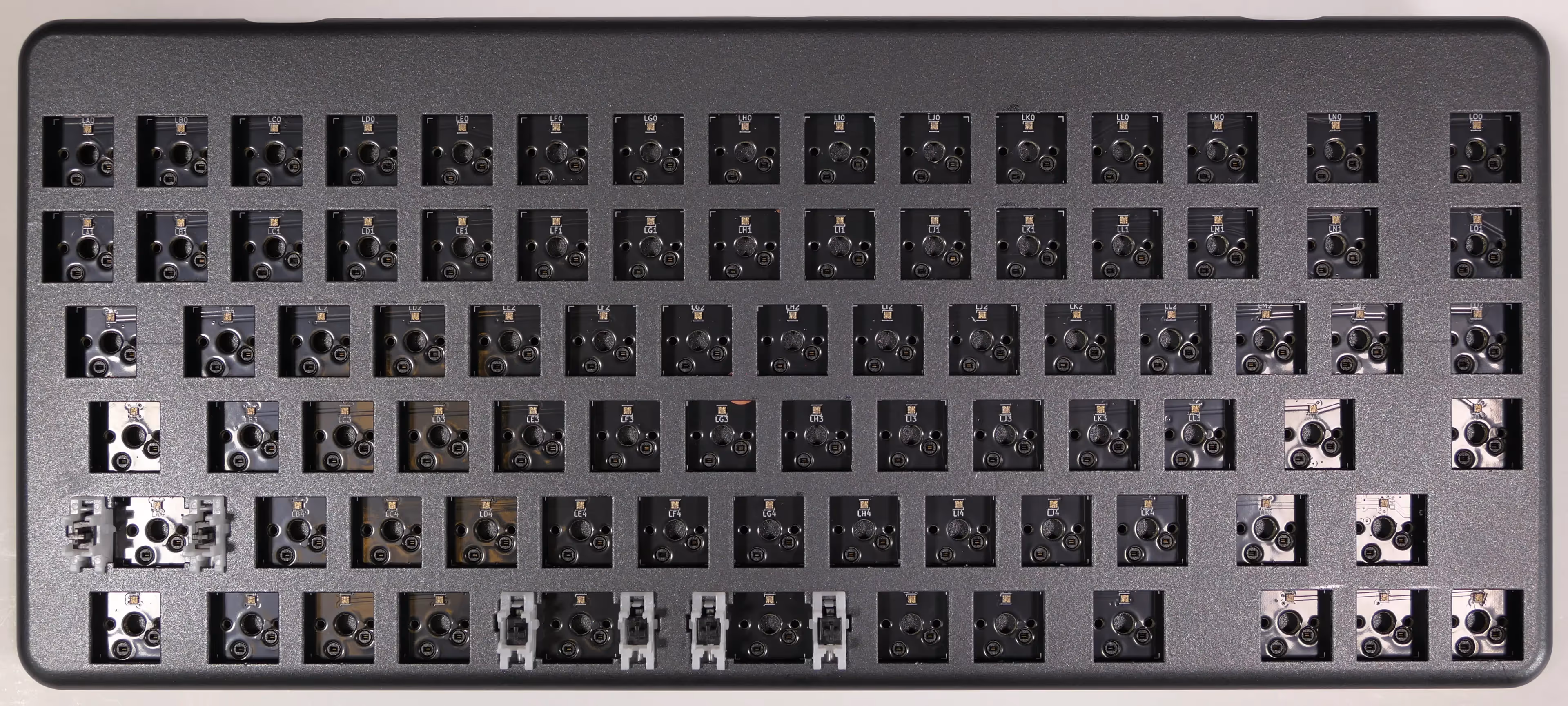 Launch with all switches removed