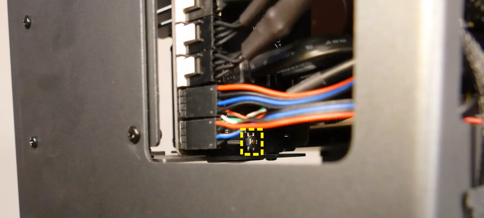 Internal power button