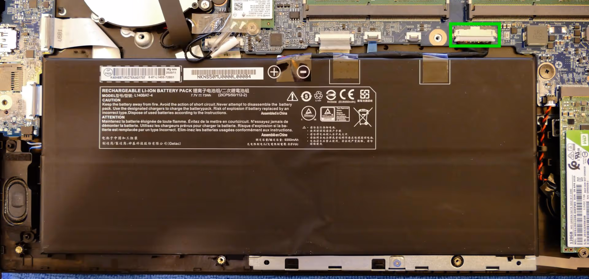 Main battery