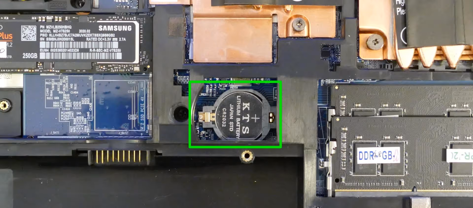 CMOS battery