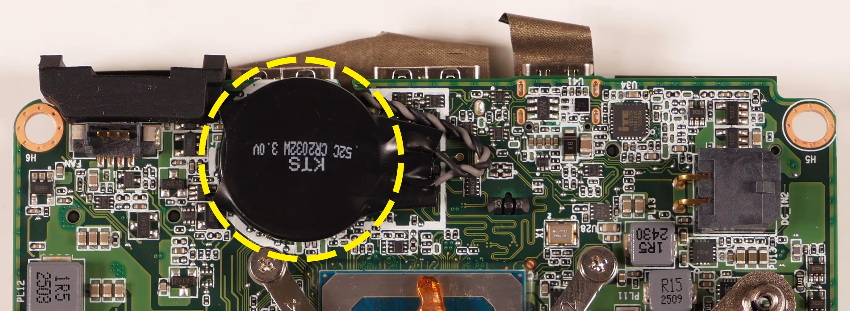 CMOS battery