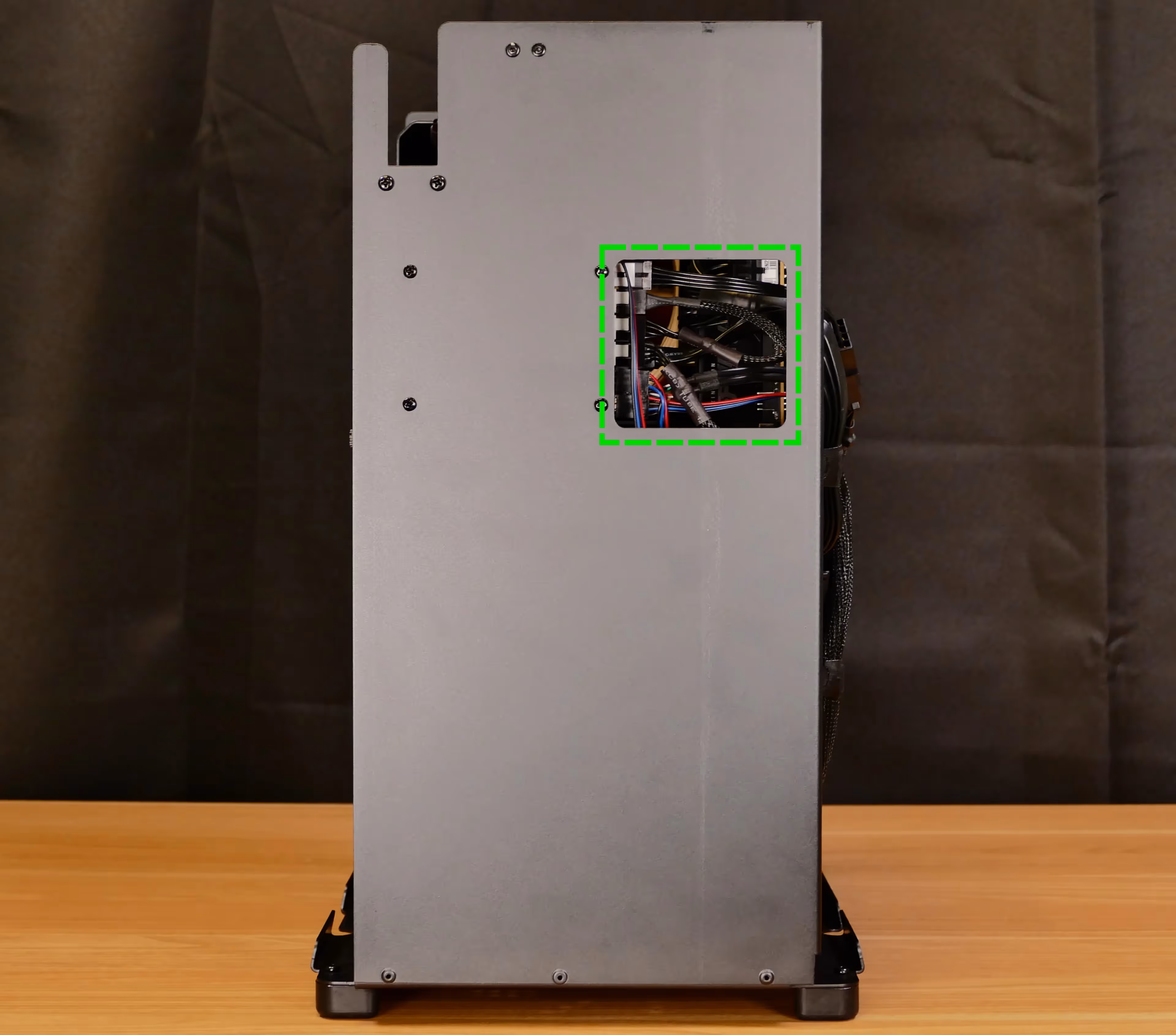 Internal overview (front side)