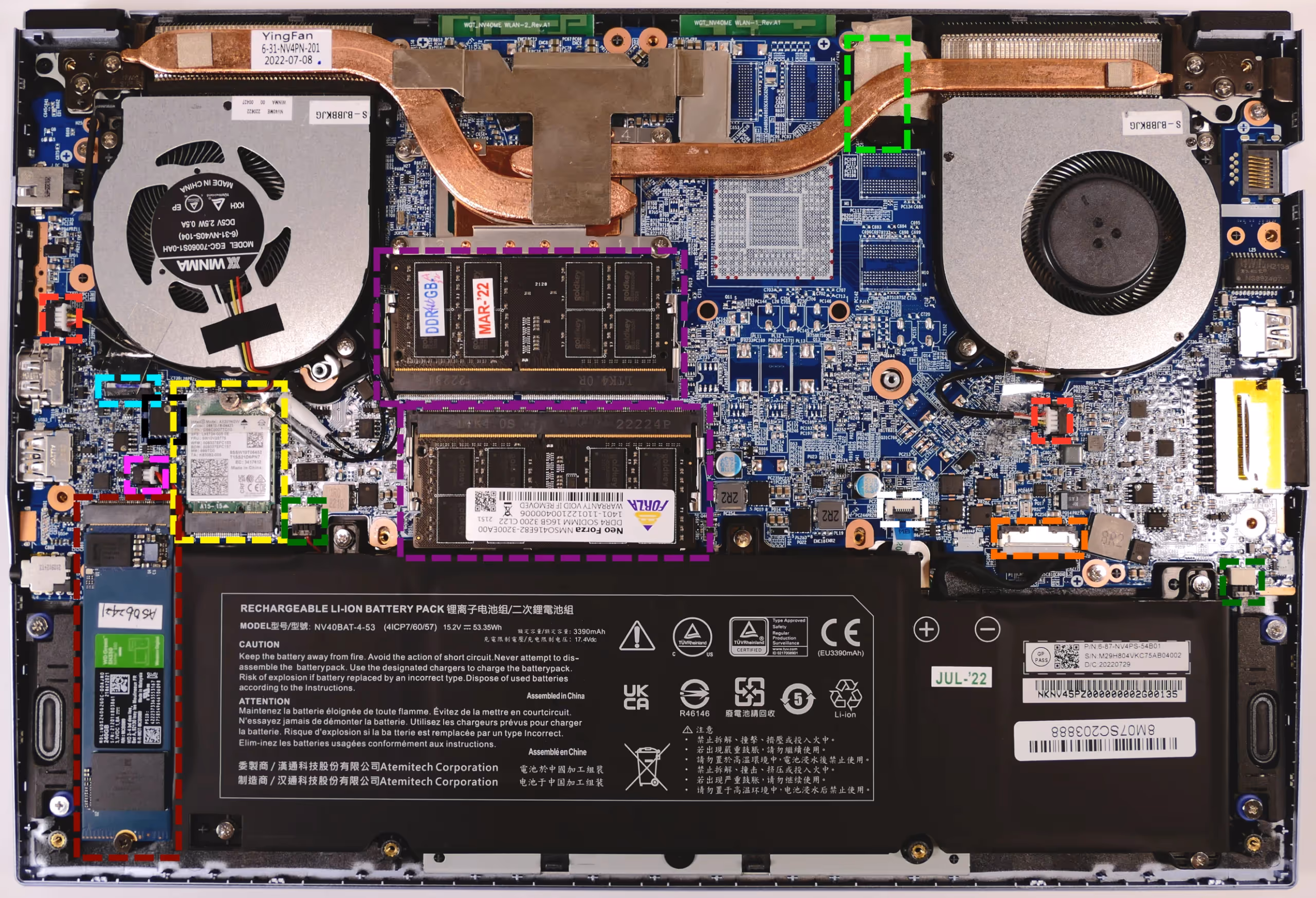 Internal Components