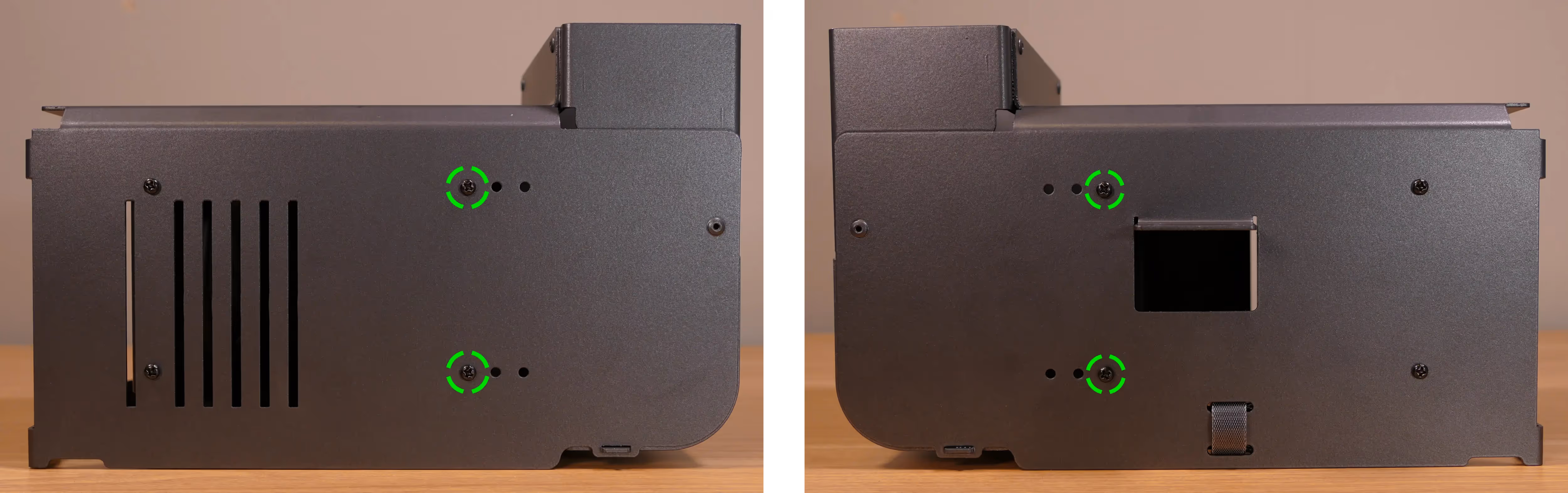 CPU duct front fan bracket