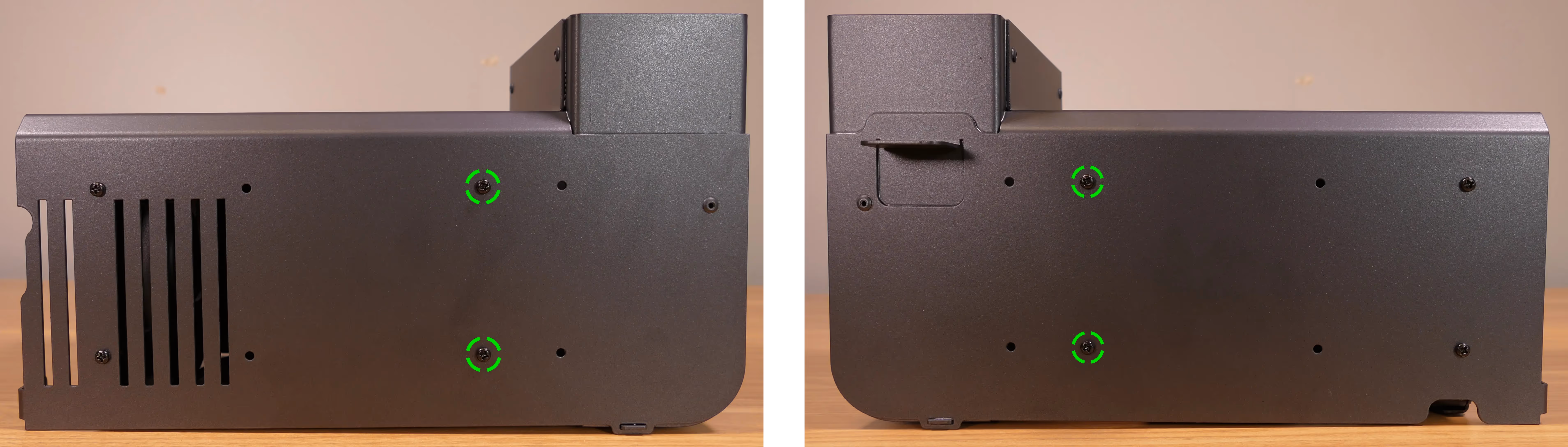 CPU duct front fan bracket