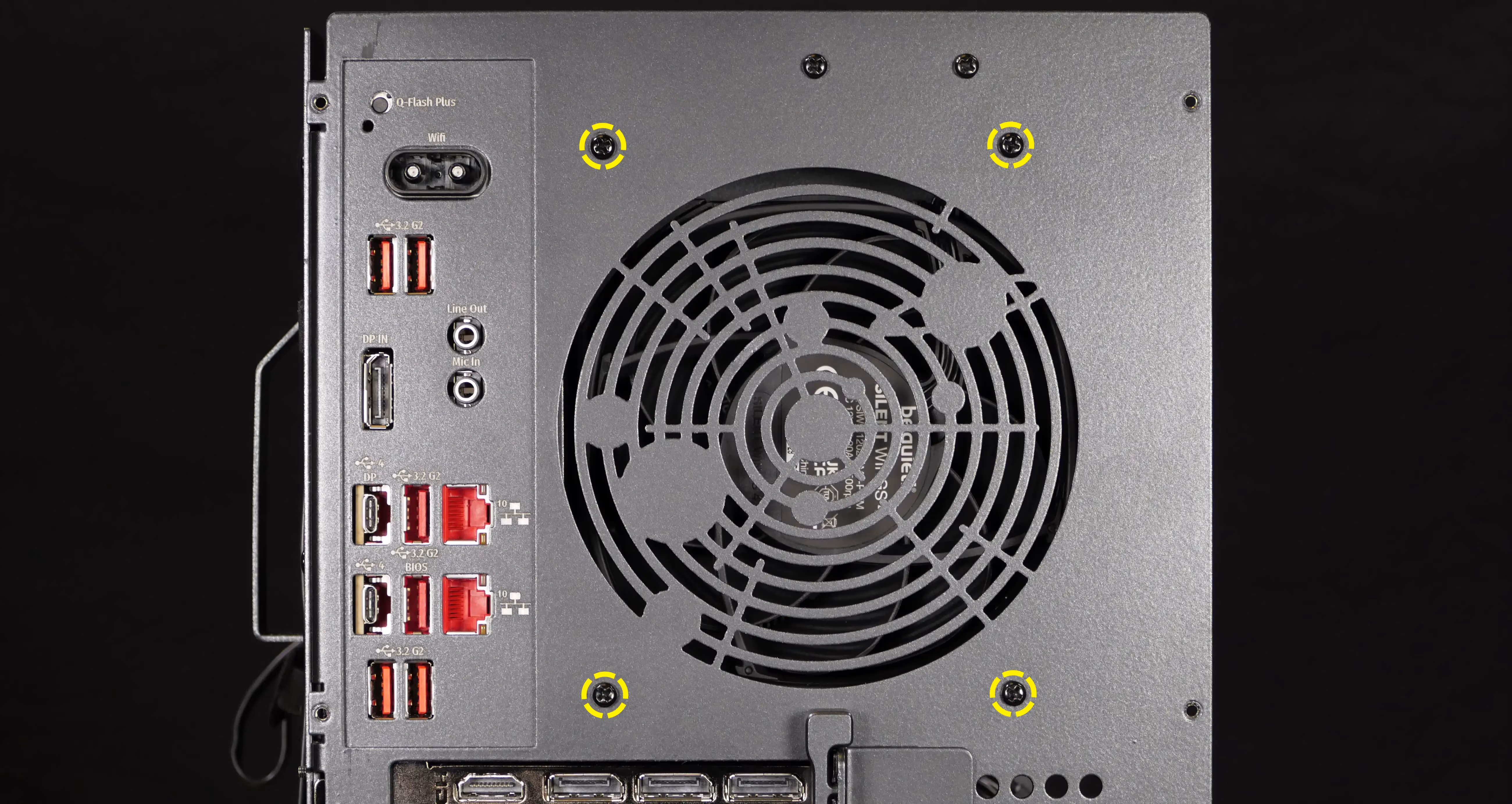 CPU duct screws