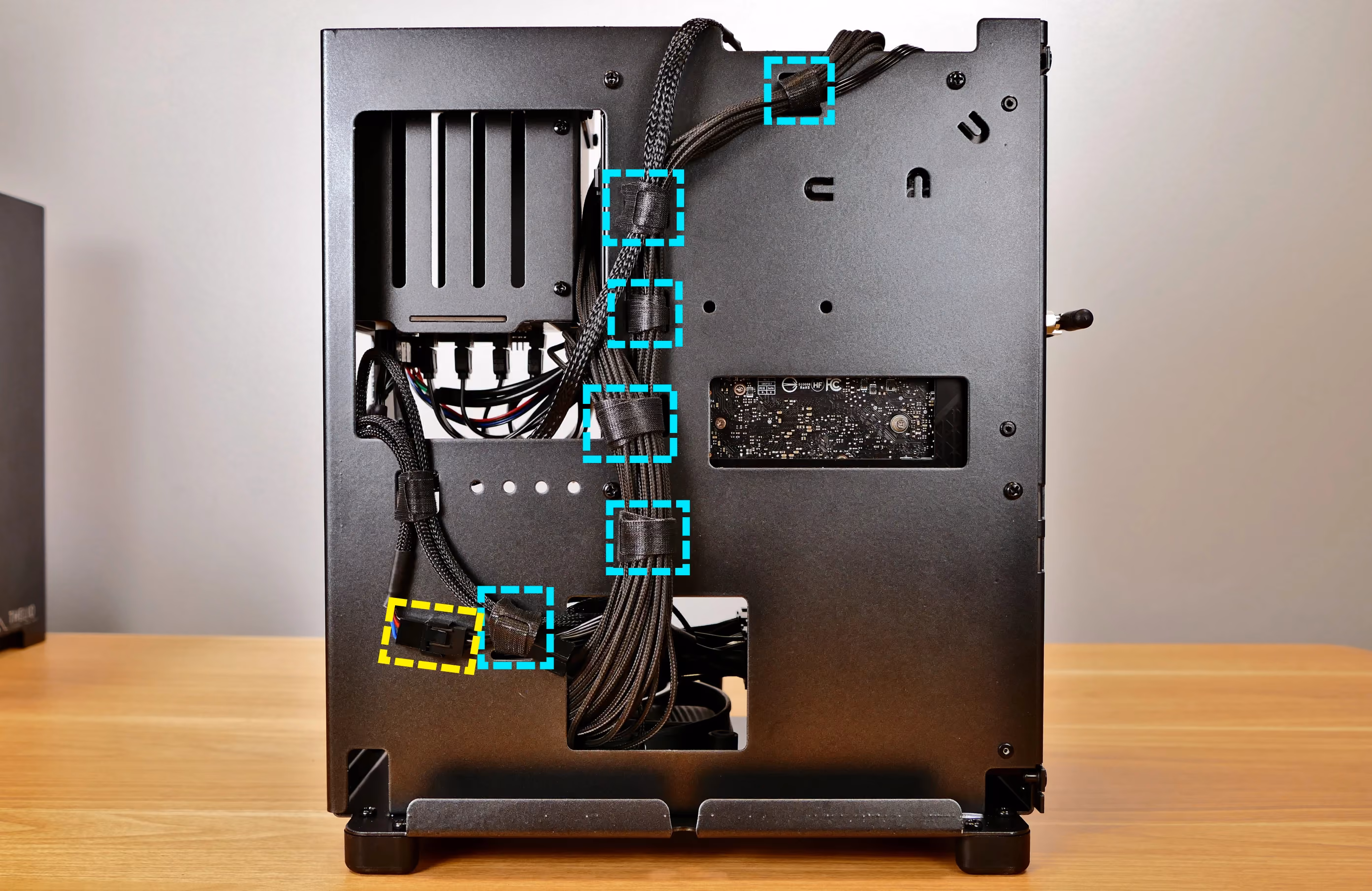 CPU fan cabling