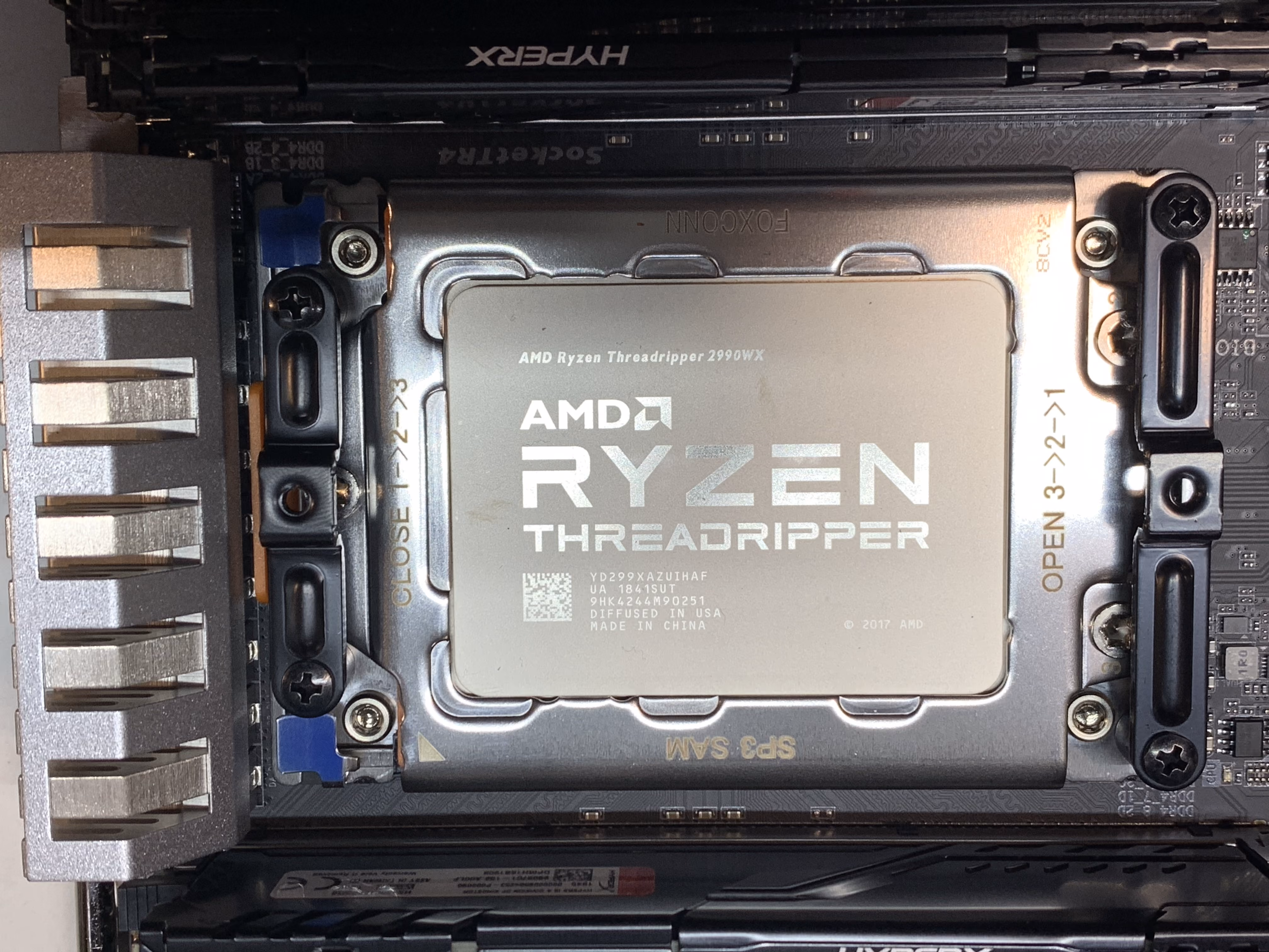 A cleaned CPU core