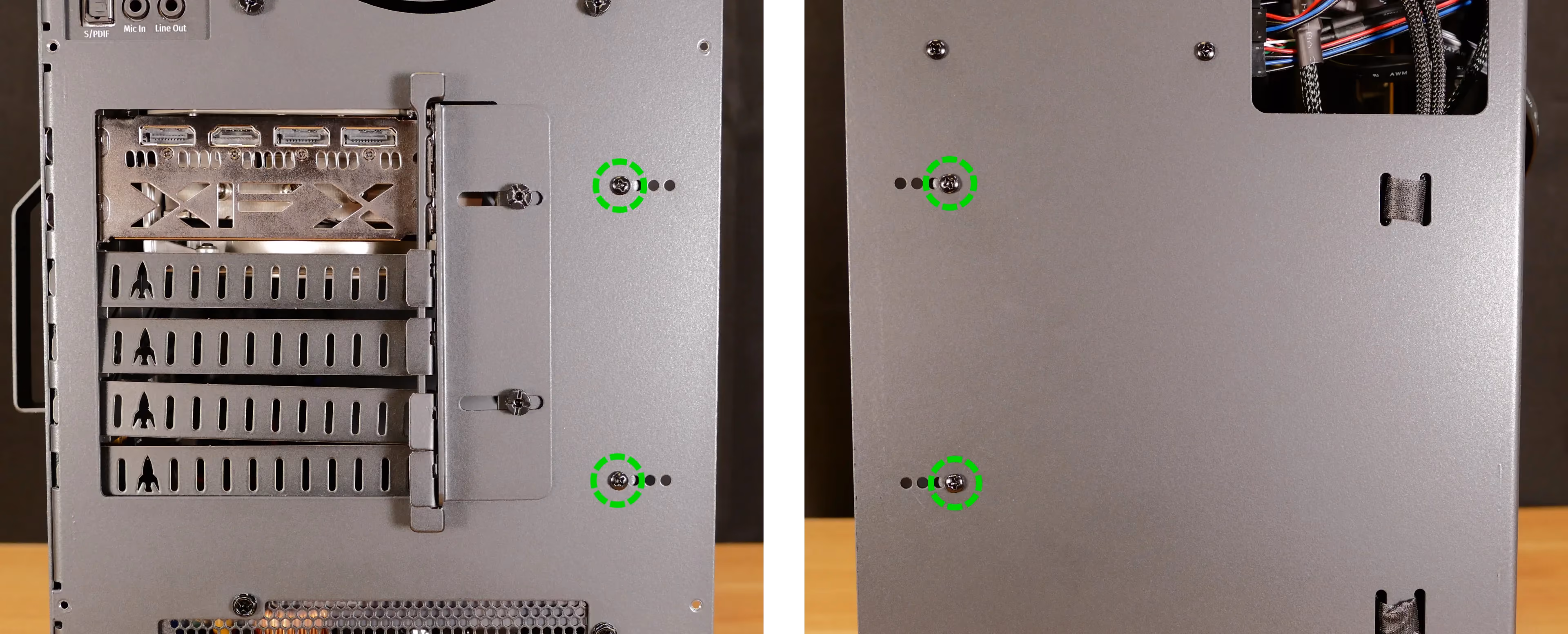 GPU brace screws