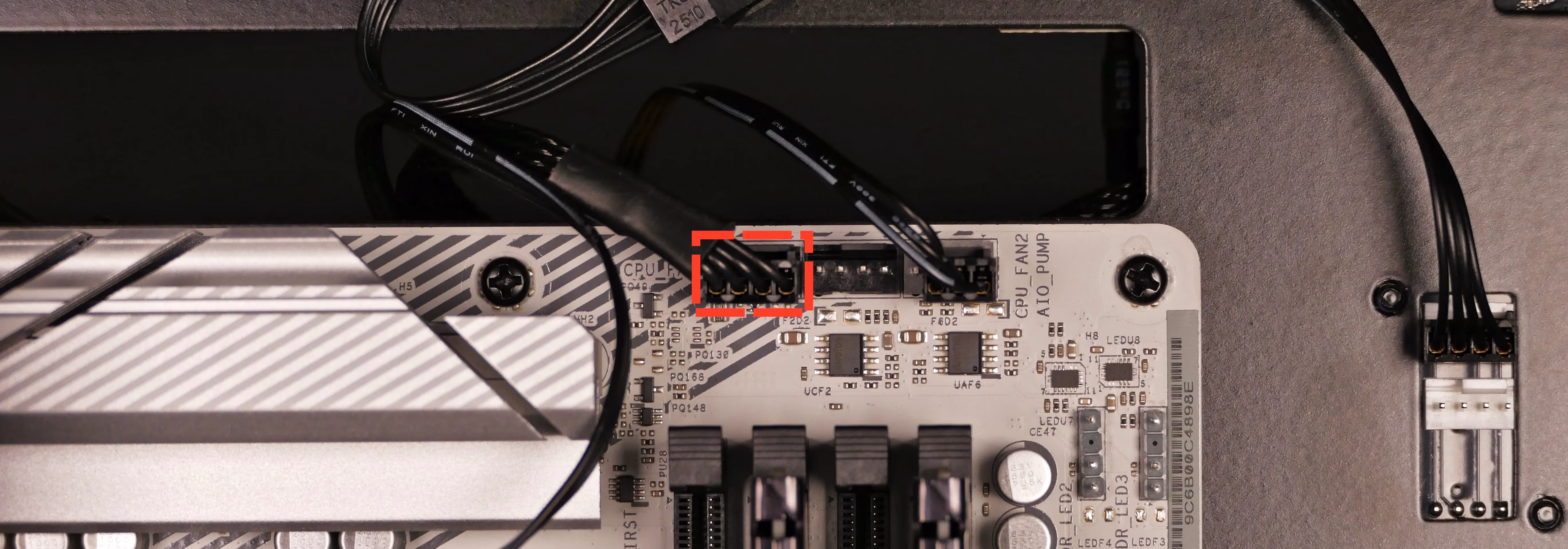 Motherboard fan header