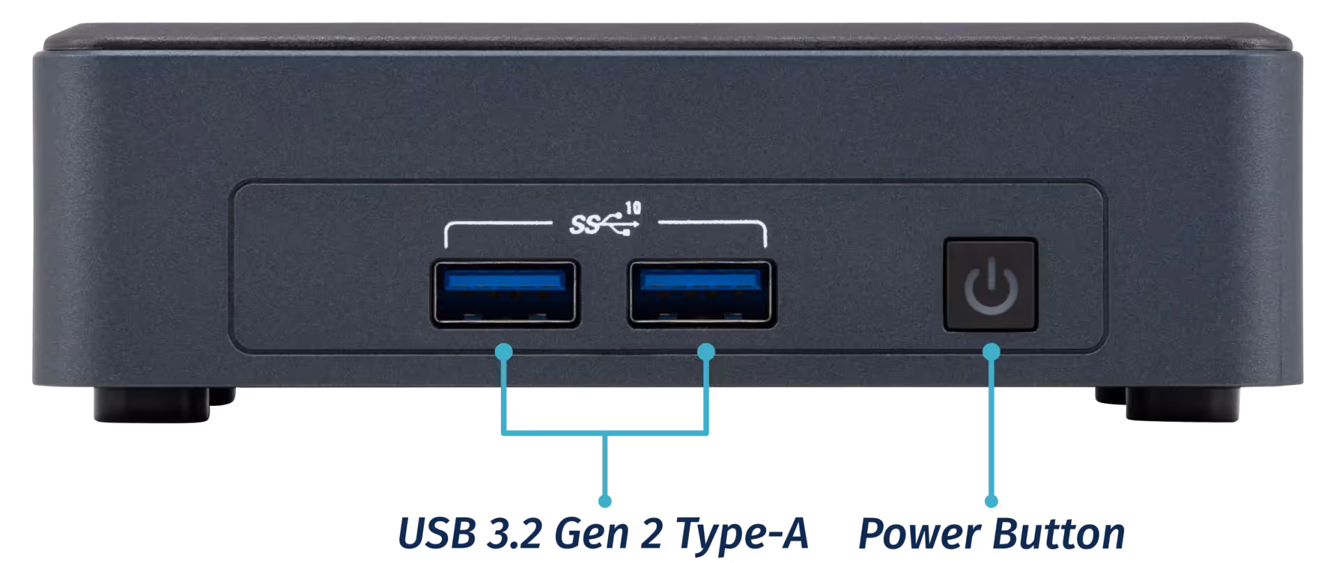 Front ports