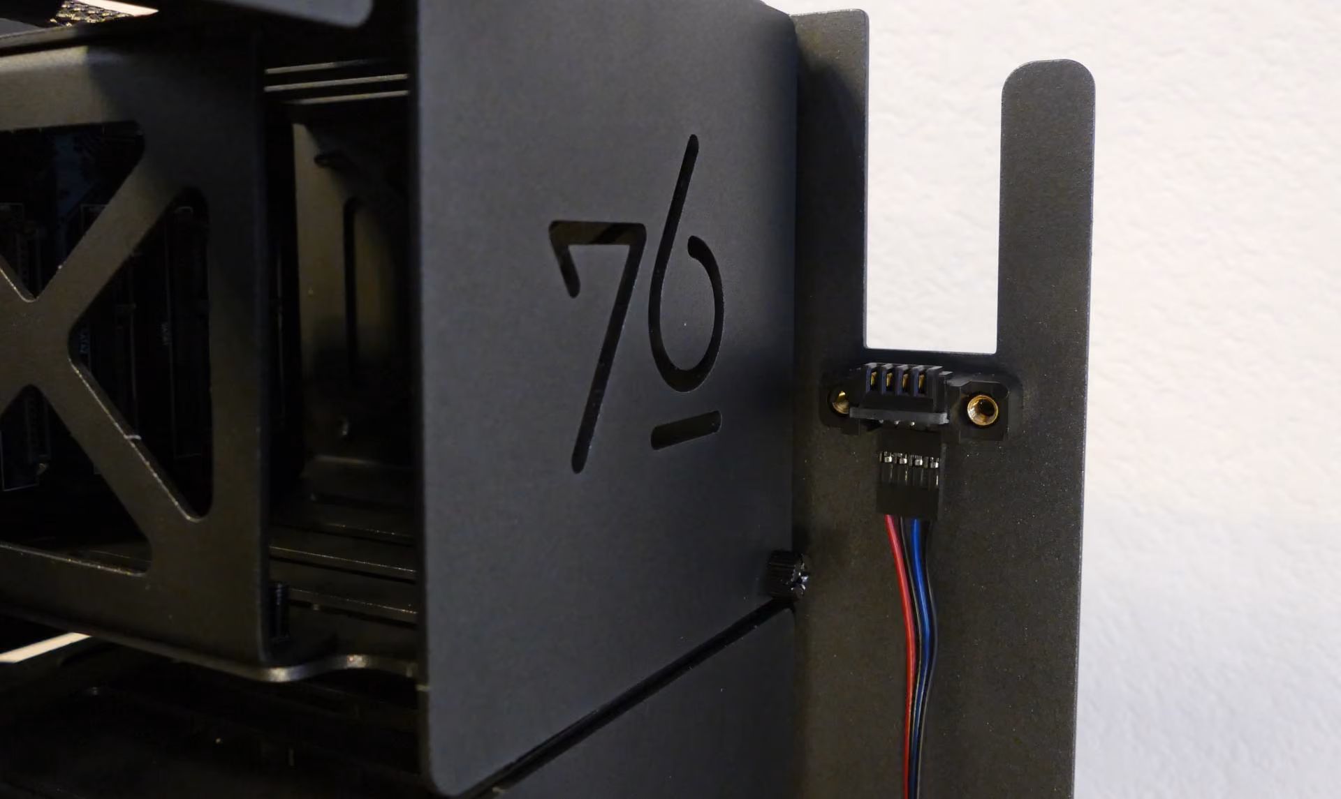 Power button receptacle