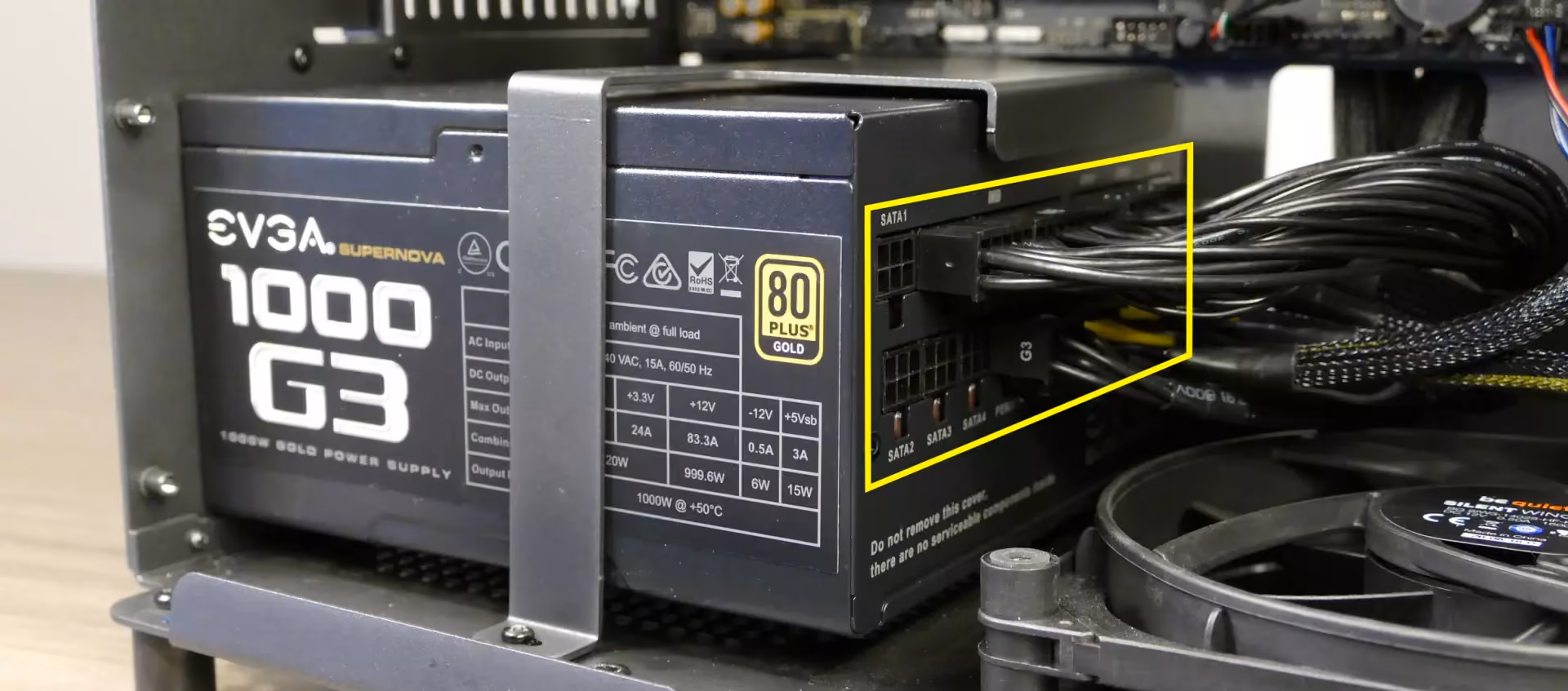 PSU cabling