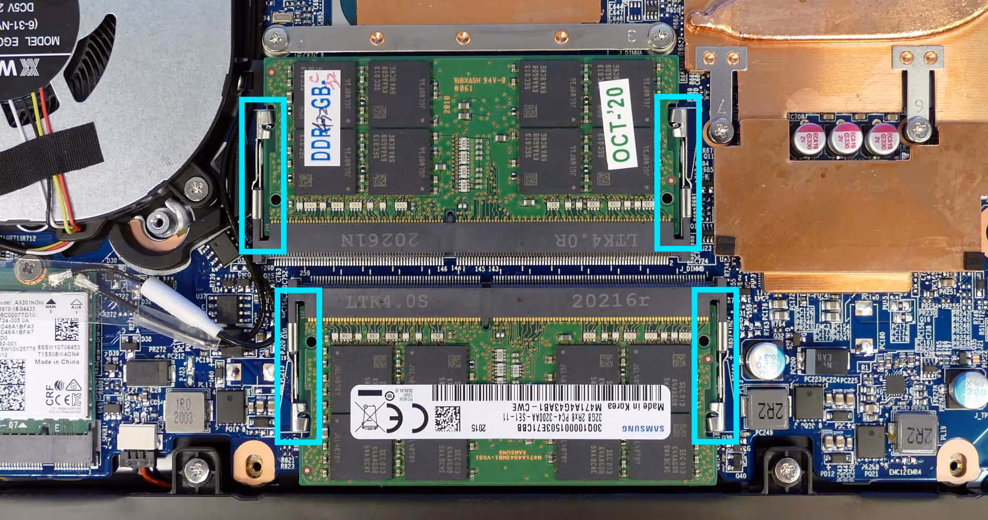RAM slots