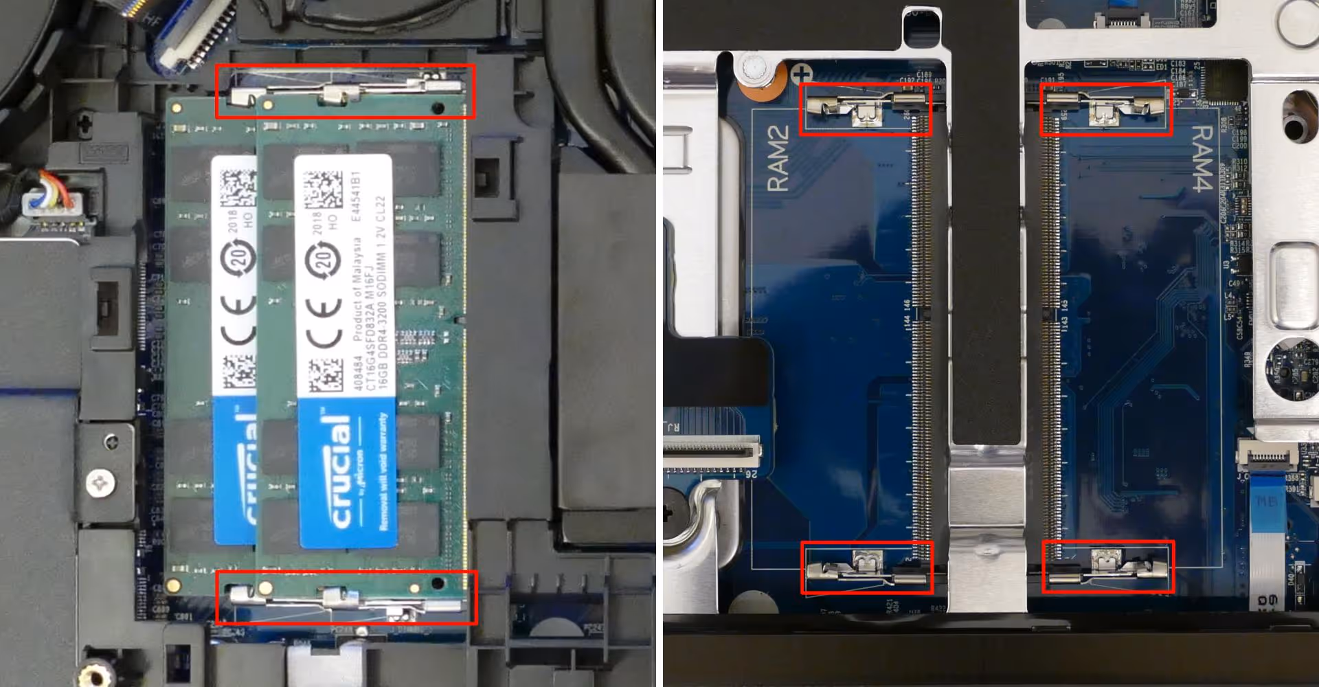 RAM removal