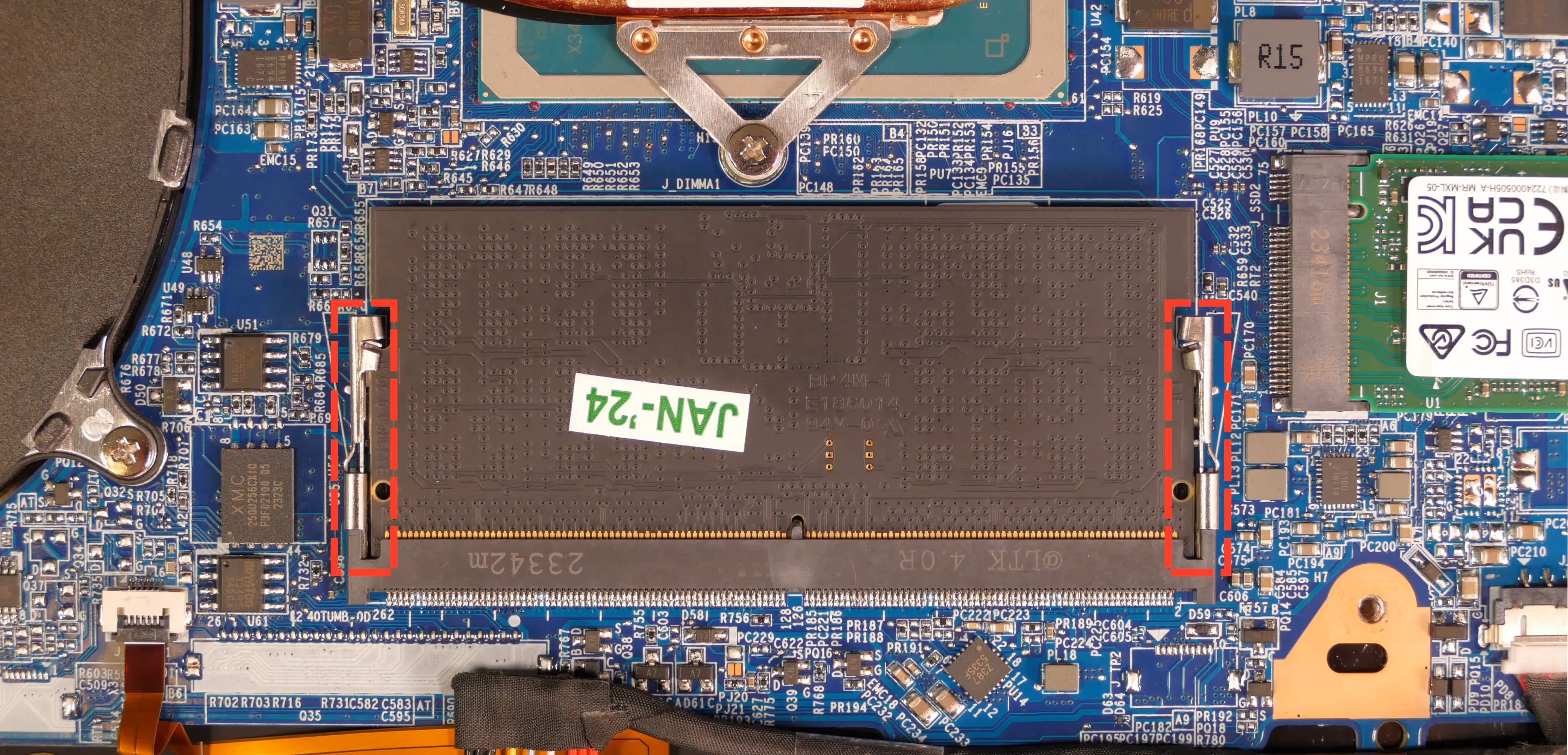 RAM tabs