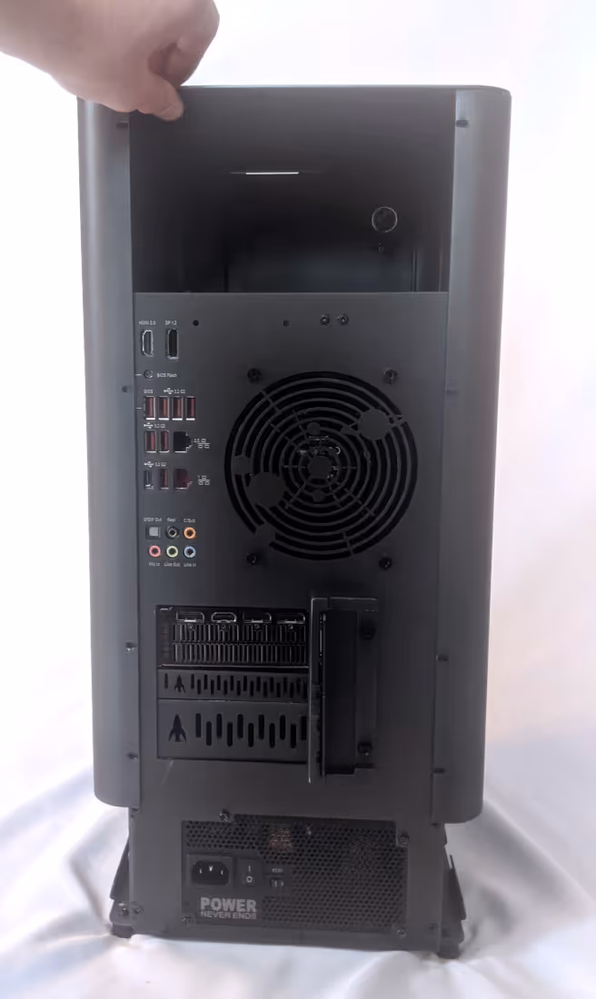 Top case removal