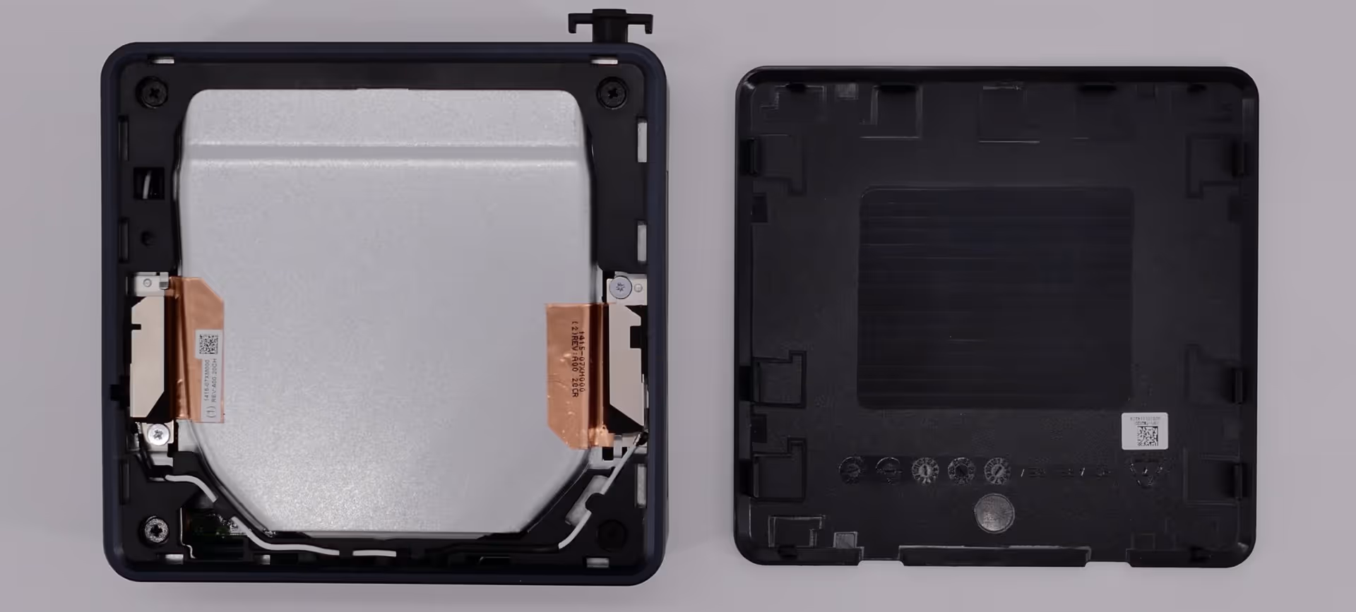 Top cover removed