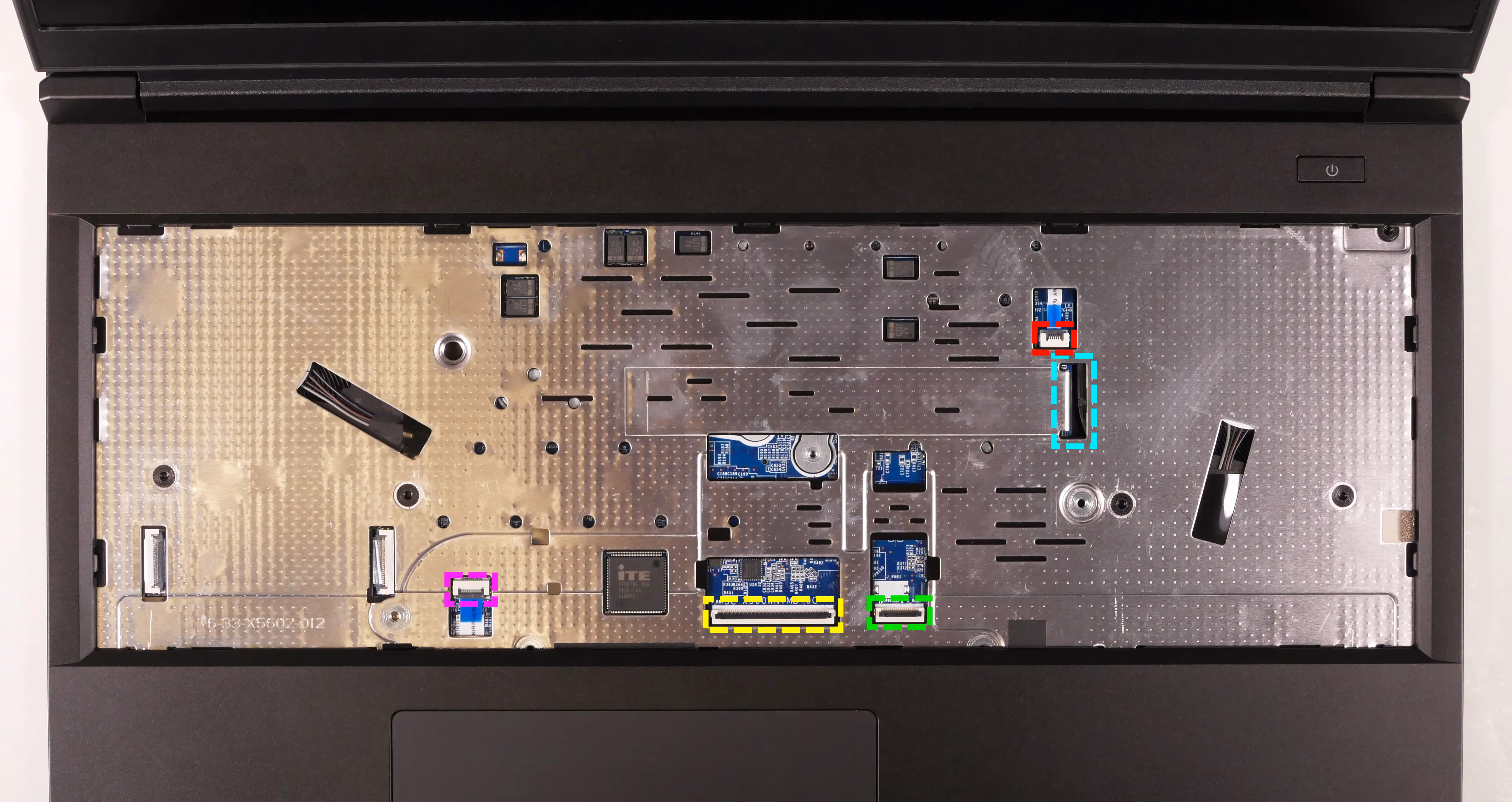 Under-Keyboard Connectors